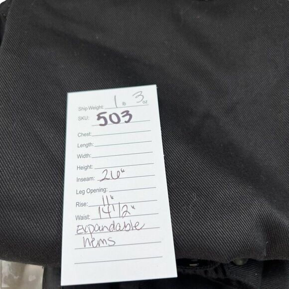 Nili Lotan Arliss Cargo Pant Zippered Cuffs Black Size 4 - Picture 11 of 11